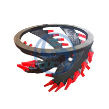 Hydraulic  Suction Dredger Cutter Head with high resistance